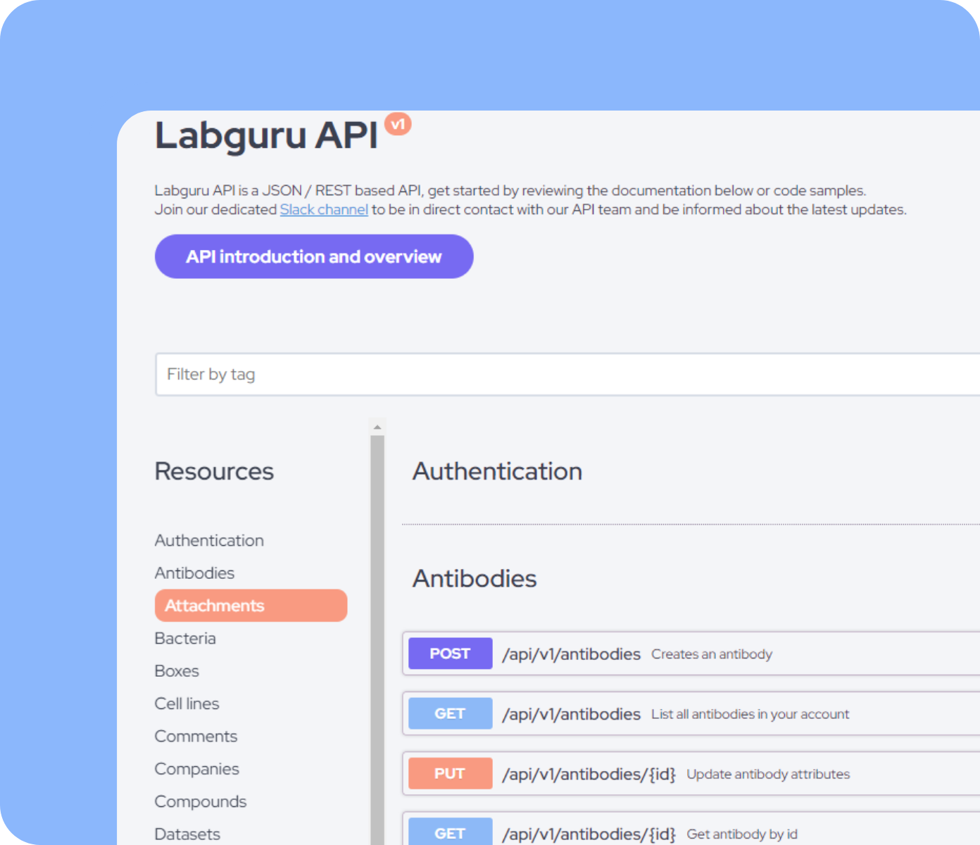 Developer tools for scientists Labguru
